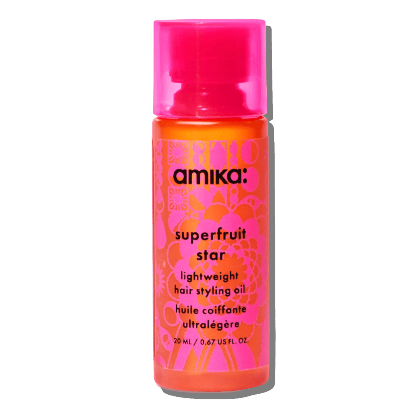 Amika Huile Nourrissante Superfruit Star – Tous Types de Cheveux 20 ml