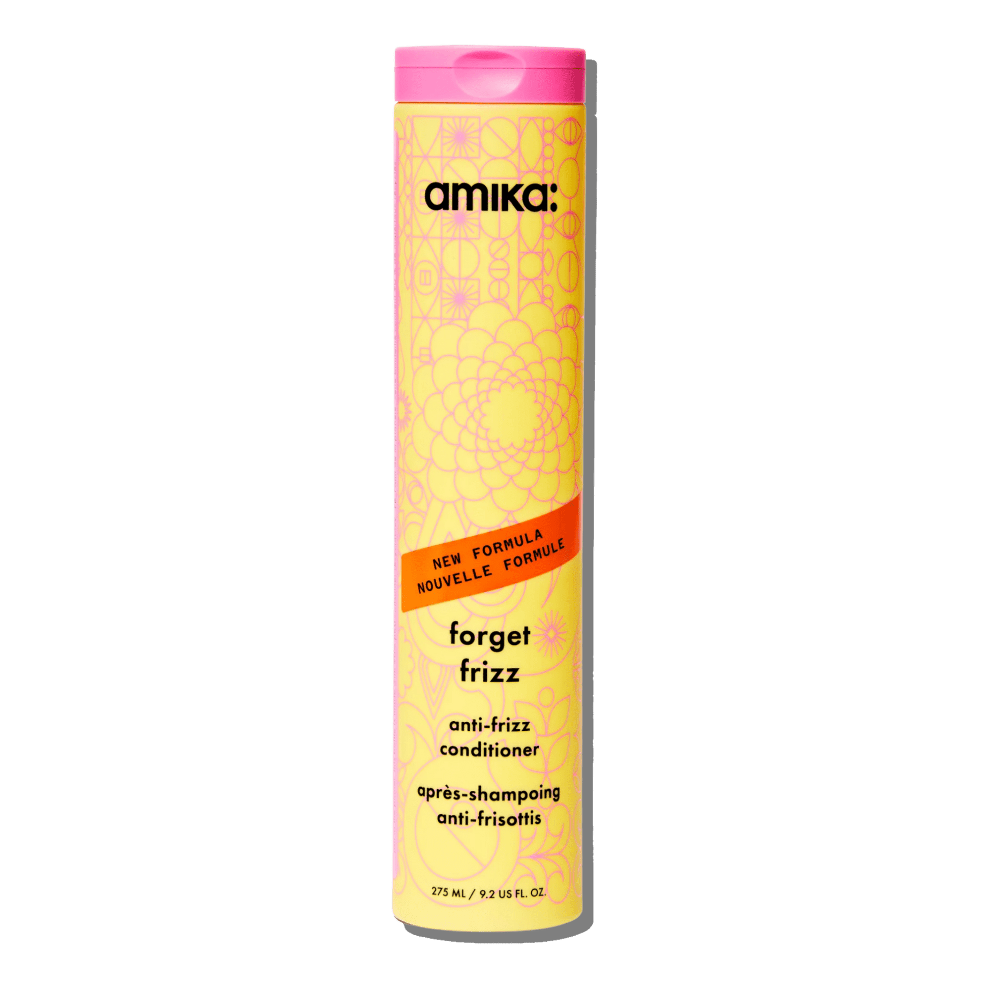 Amika Conditionneur Anti-Frisottis Forget Frizz – Cheveux Indisciplinés 275 ml