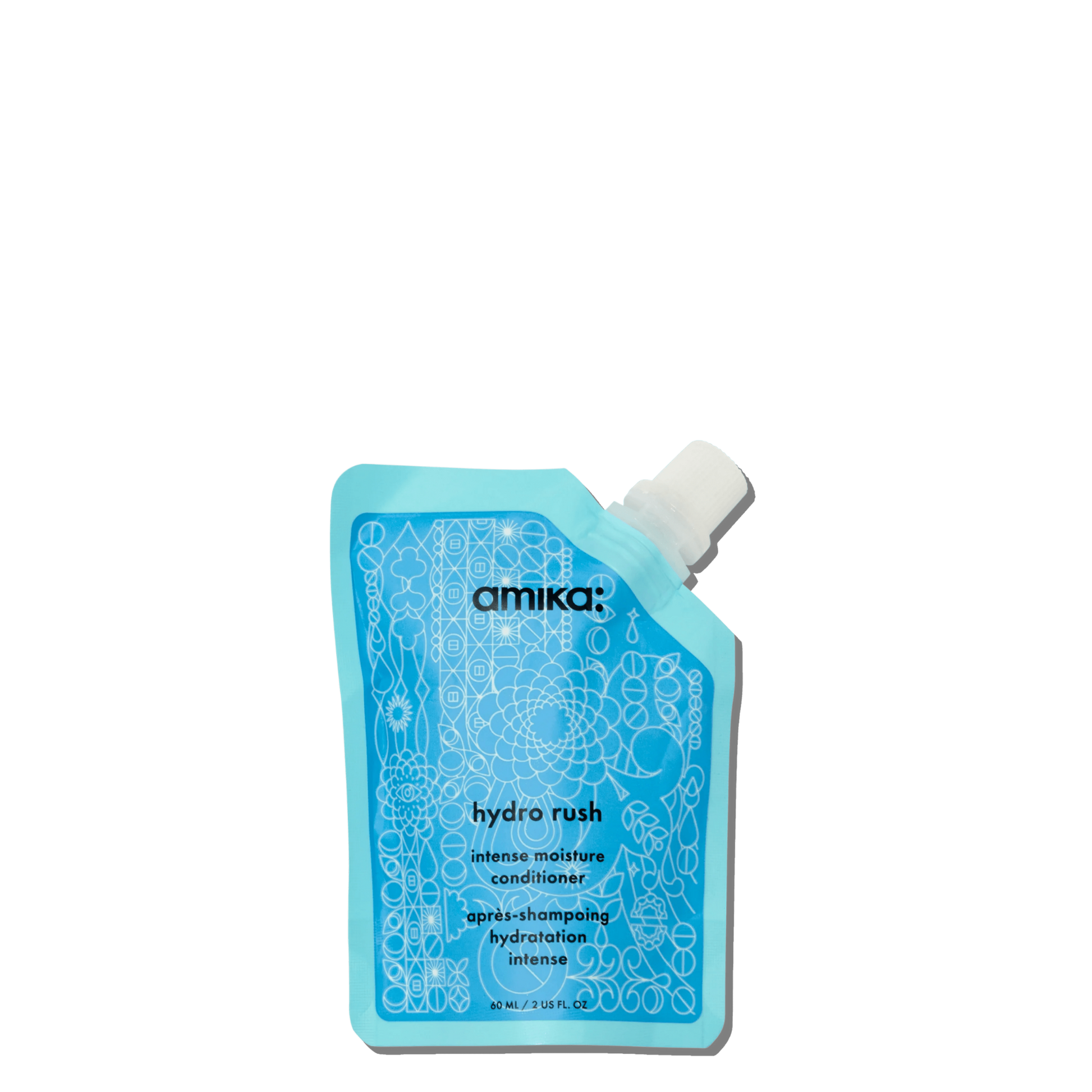 Amika Conditionneur Hydratant Hydro Rush – Cheveux Secs 60 ml