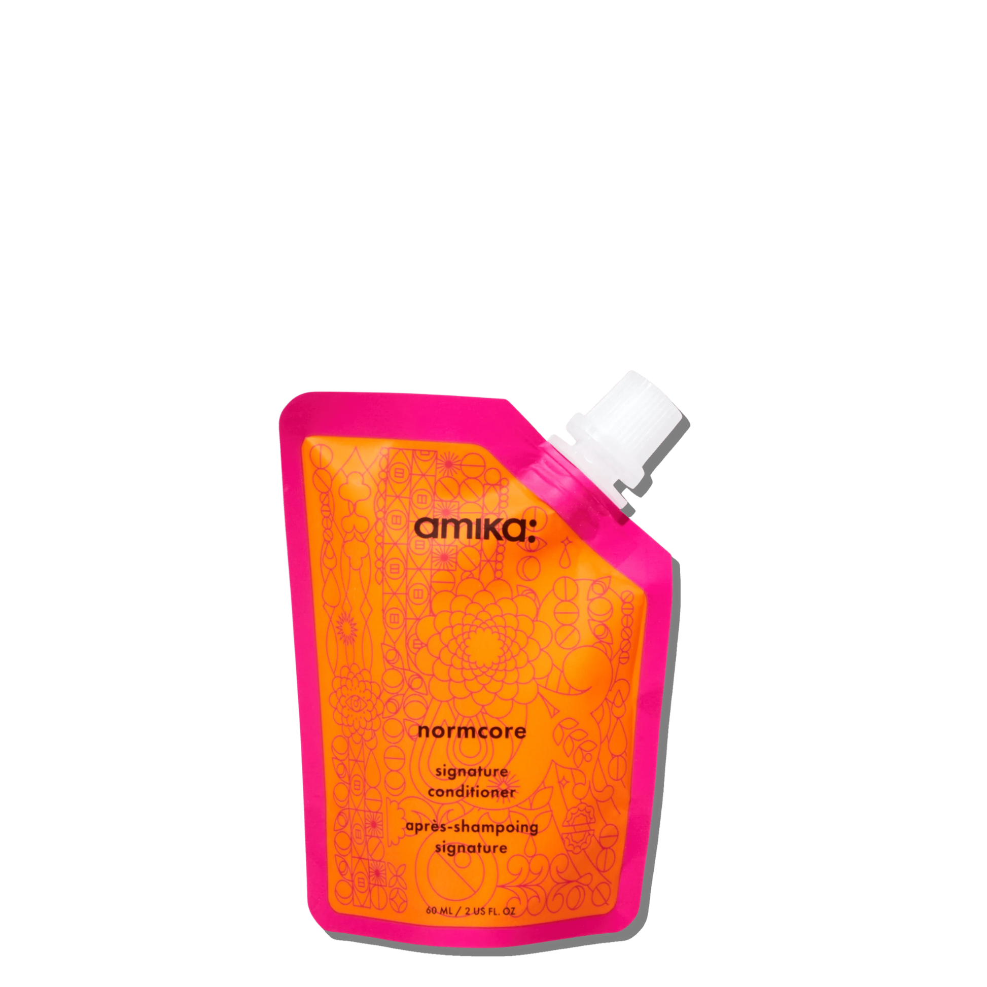 Amika Conditionneur Nourrissant Normcore – Tous Types de Cheveux 60 ml