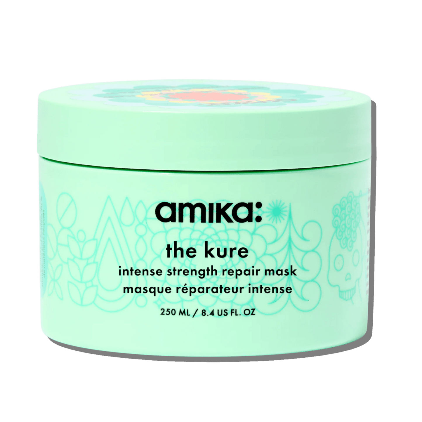 Amika Masque Réparateur The Kure – Cheveux Très Abîmés 250 ml