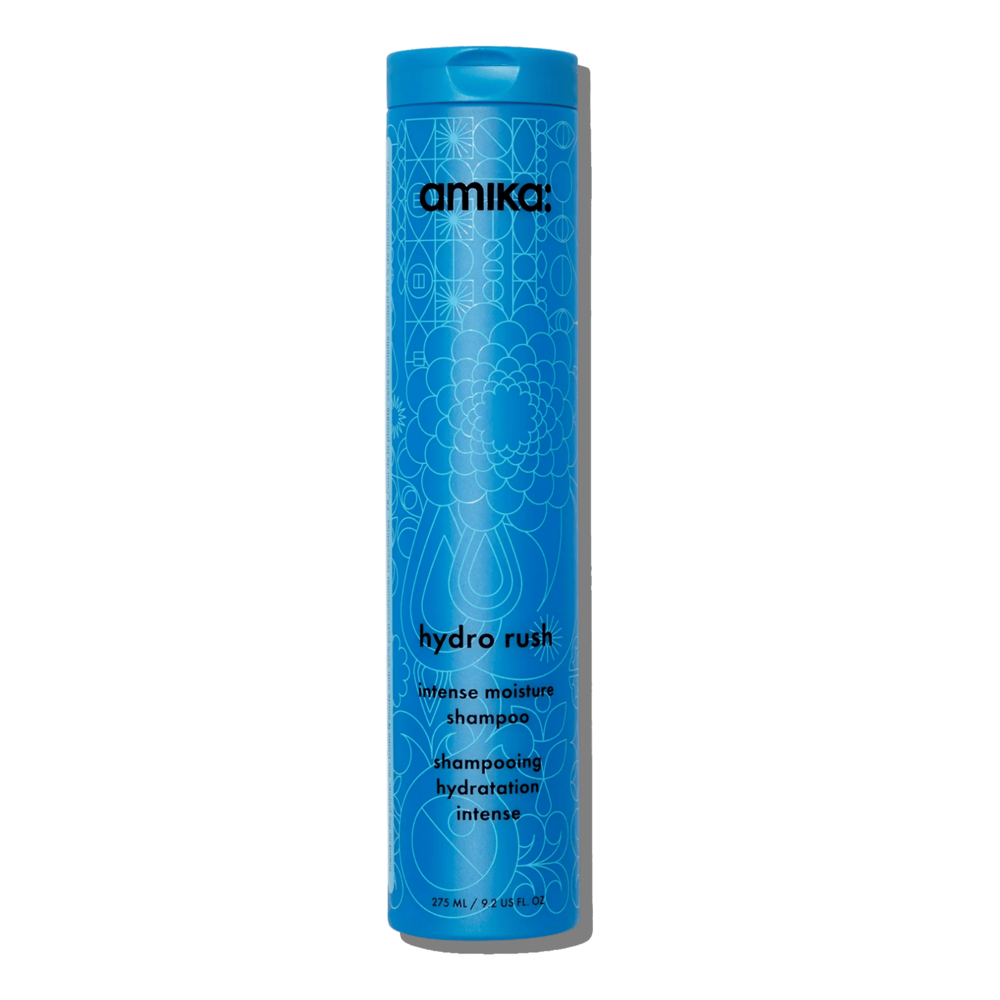 Amika Shampooing Hydratant Hydro Rush – Cheveux Secs 275 ml