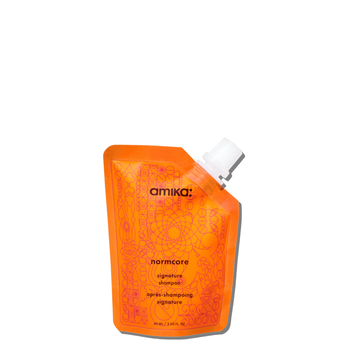 Amika Shampooing Nourrissant Normcore – Tous Types de Cheveux 60 ml