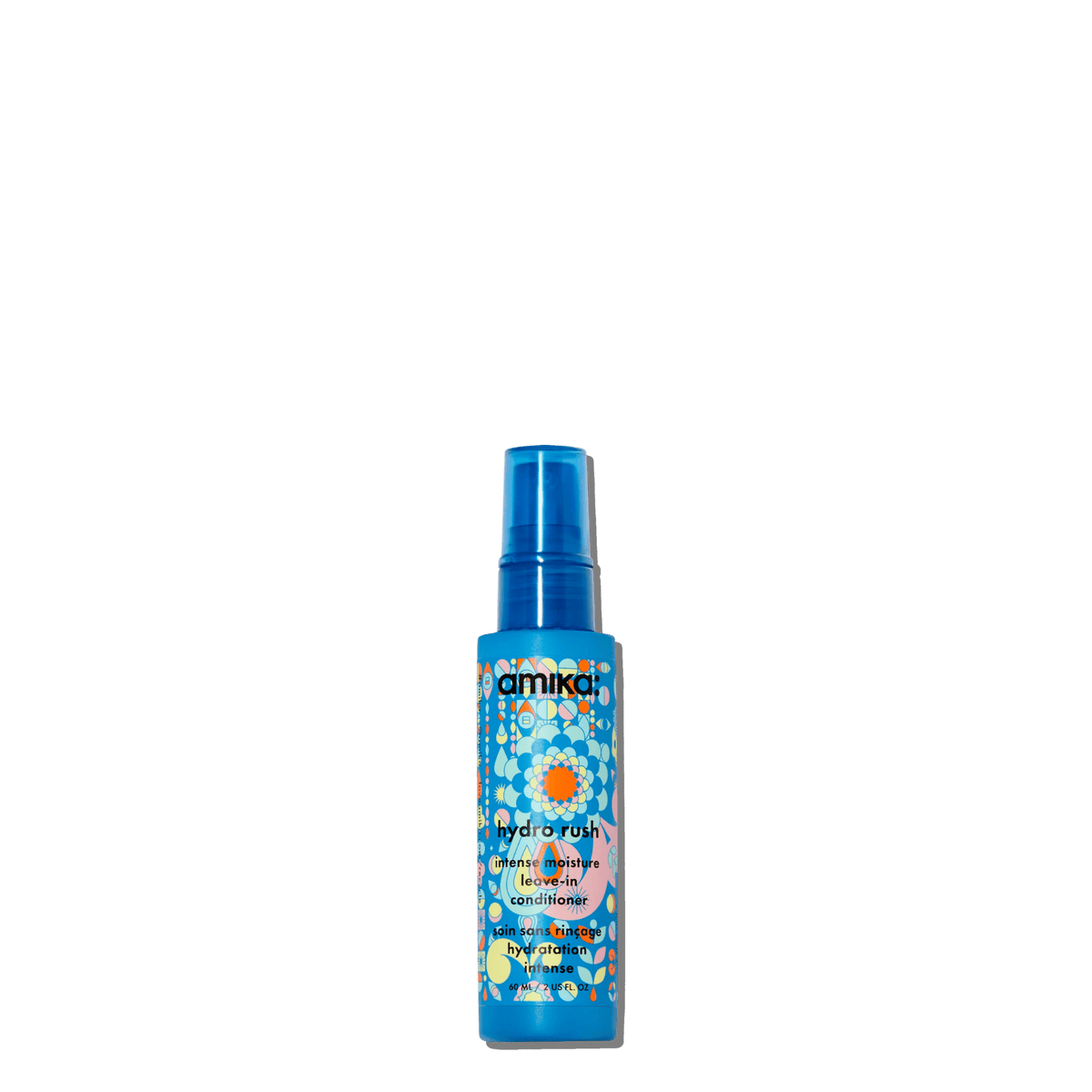Amika Soin sans Rinçage Hydratant Hydro Rush – Cheveux Secs 60 ml