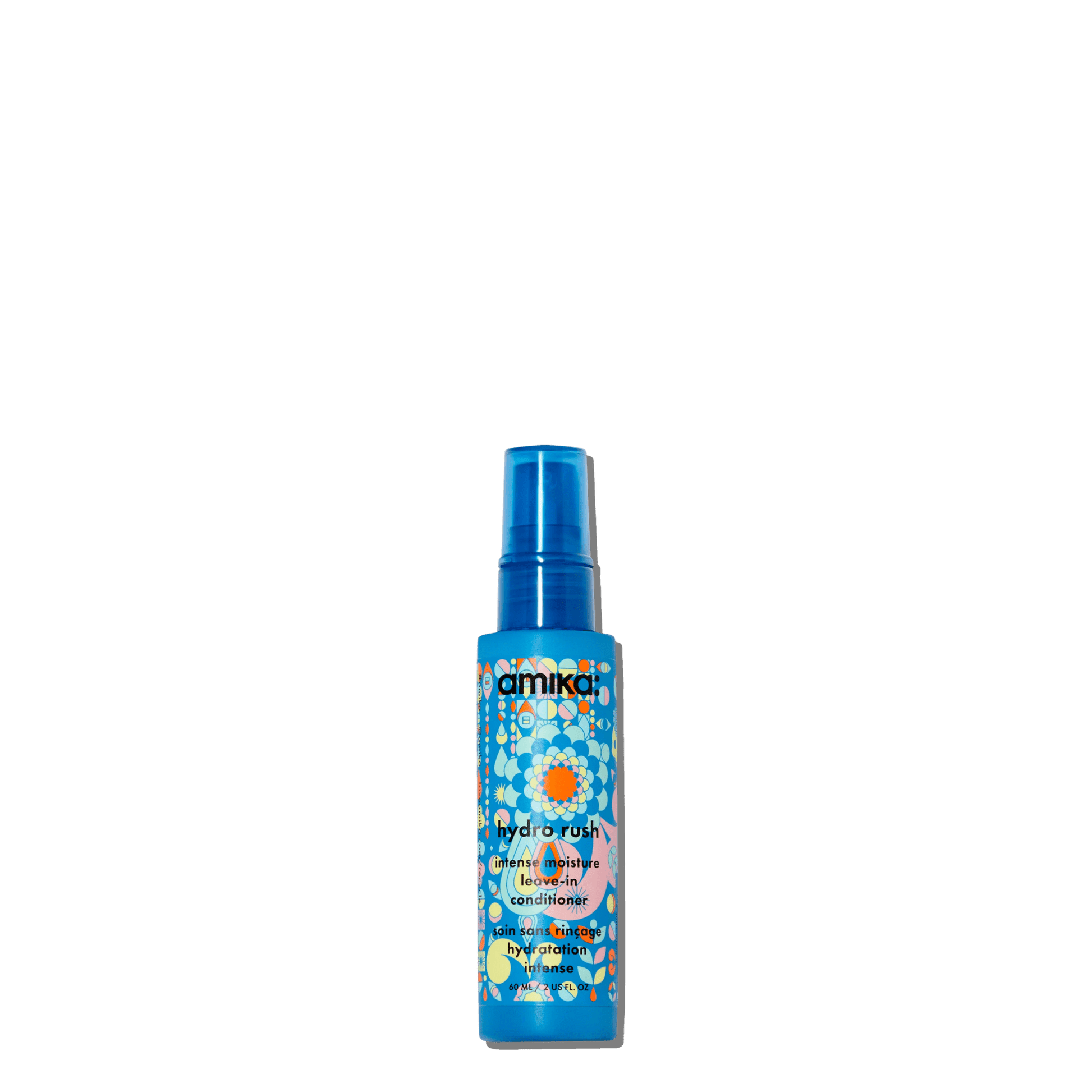 Amika Soin sans Rinçage Hydratant Hydro Rush – Cheveux Secs 60 ml