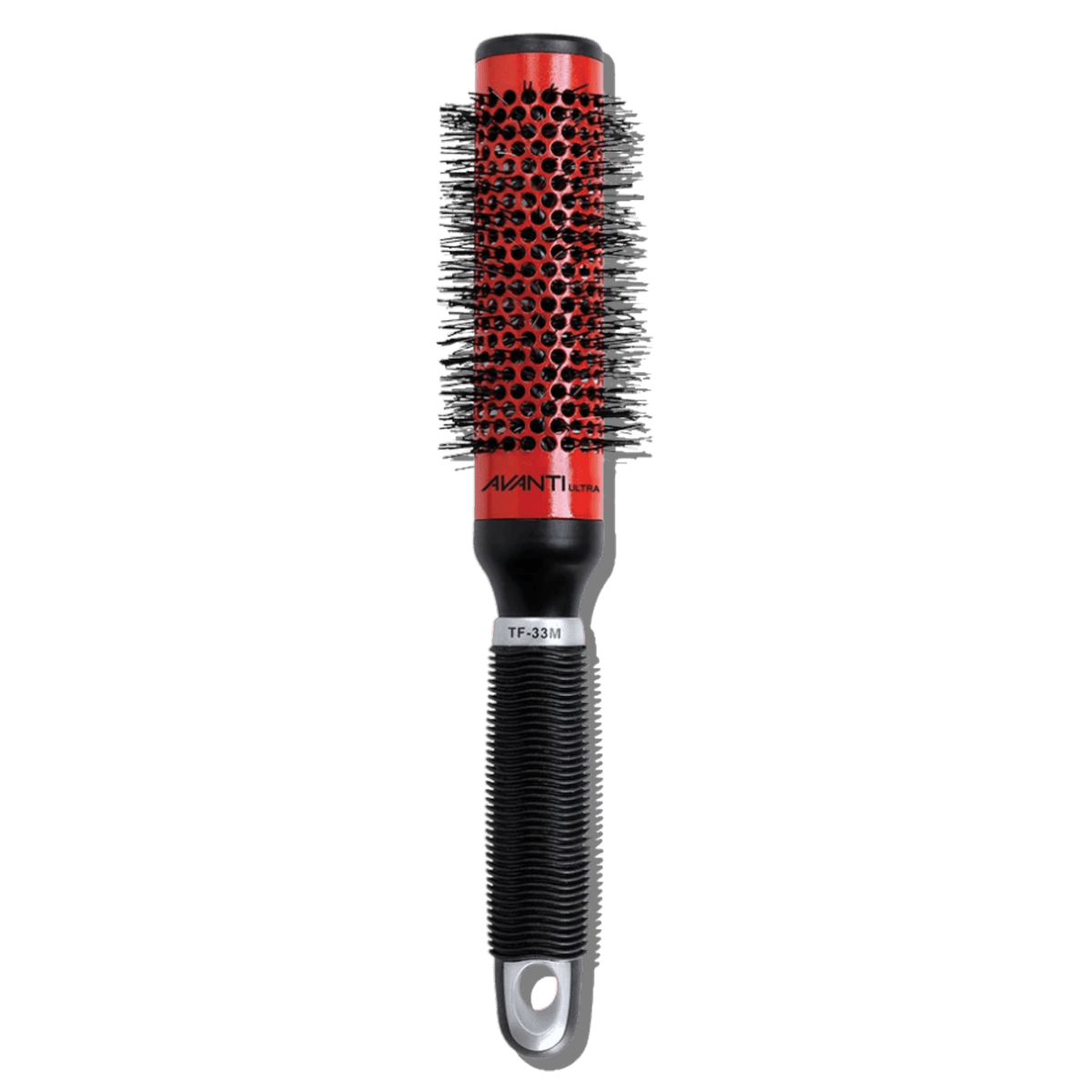Avanti Brosse Ronde Tourmaline/Céramique TF-33MC Rouge – Taille Moyenne