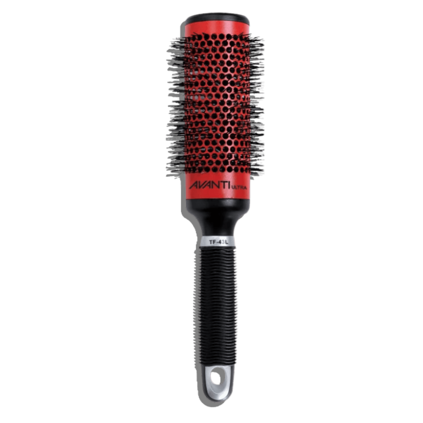 Avanti Brosse Ronde Tourmaline/Céramique TF-43LC Rouge – Grande Taille
