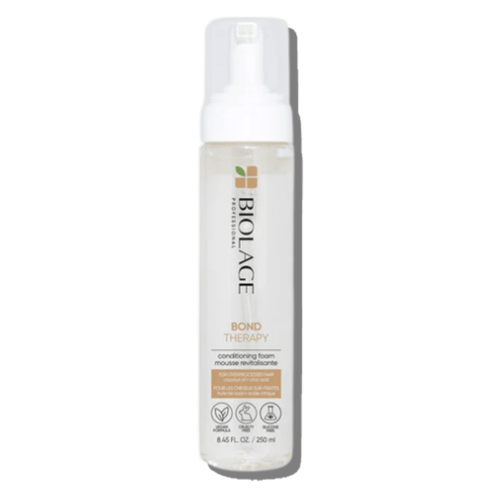 Biolage Conditionneur en Mousse Bond Therapy – Cheveux Fins & Abîmés 250 ml