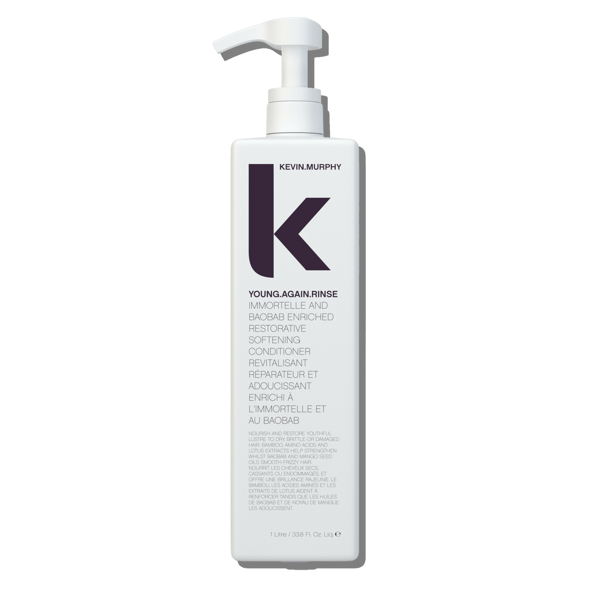Kevin Murphy Conditionneur Régénérant Young.Again Rinse – Cheveux Secs 1 L