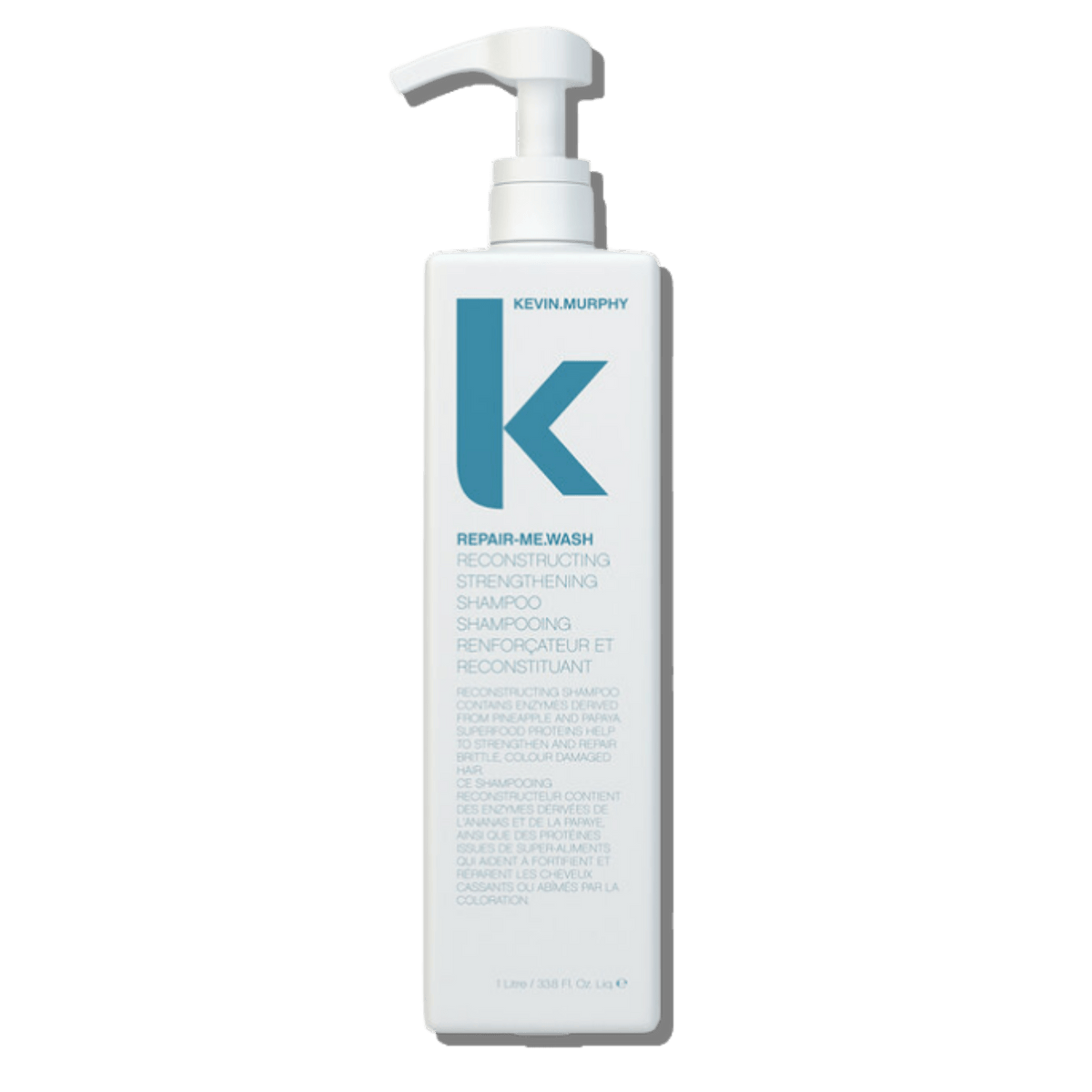 Kevin Murphy Repair-Me.Wash Shampooing Réparateur Grand Format – Cheveux Abîmés 1 L