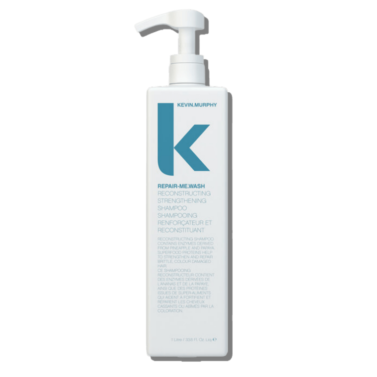 Kevin Murphy Repair-Me.Wash Shampooing Réparateur Grand Format – Cheveux Abîmés 1 L