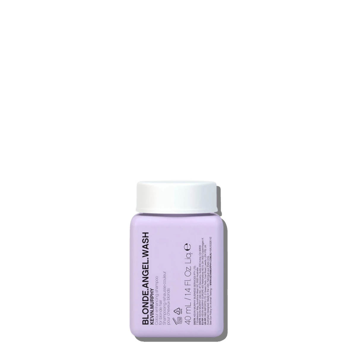Kevin Murphy Shampooing Mauve Blonde.Angel.Wash – Cheveux Blonds 40 ml